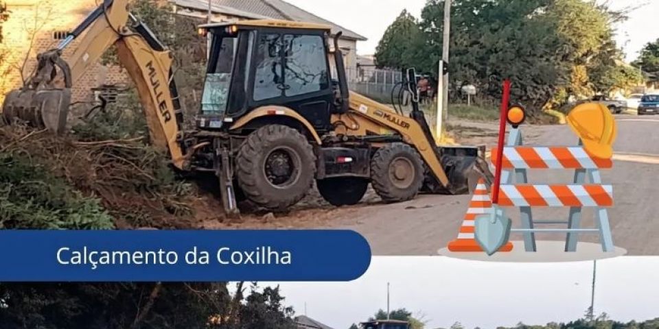 Trabalhos de limpeza e alargamento da estrada da Coxilha em Amaral Ferrador iniciam para pavimentação futura