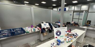 RF apreende mercadorias da mesma passageira pela segunda vez no Aeroporto Internacional de Porto Alegre