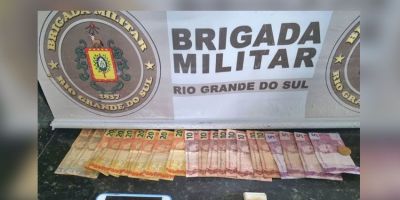 Brigada Militar apreende adolescente por tráfico de drogas em Camaquã