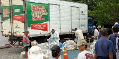 Programa de Recebimento de Embalagens percorre o Sul e o Litoral gaúcho