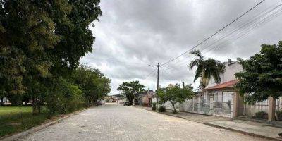 Concluída obra de calçamento da Rua Santa Catarina, no bairro São José, em Camaquã