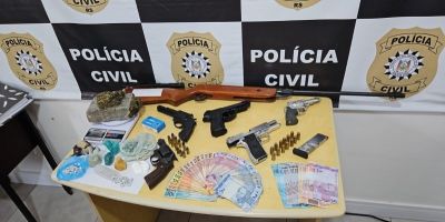 Grande operação da Polícia Civil prende sete pessoas no Norte do RS