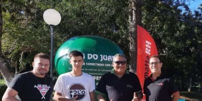 Blog do Juares e Formatta RH realizam mais uma ação na Esquina Democrática, no centro de Camaquã