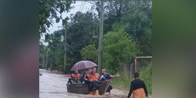 Temporais causam estragos em 65 municípios gaúchos e uma morte