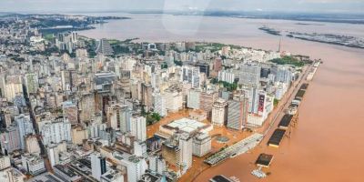 Bairro de Porto Alegre terá de ser evacuado após dique transbordar