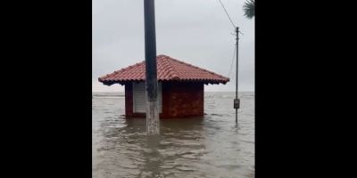 Veja como está o nível dos rios e da Lagoa dos Patos no RS neste domingo