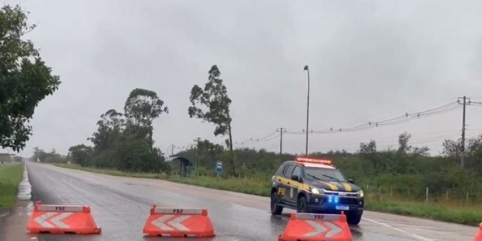 Rota precária será trancada novamente na BR-290 em Eldorado do Sul