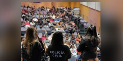 Polícia Civil e Secretaria de Educação implementam "Projeto Libertar" nas escolas municipais de Camaquã