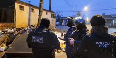 Nove envolvidos em furtos e roubos em enchentes são presos no RS