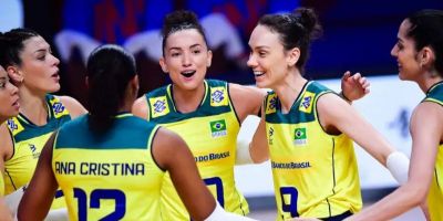 Brasil vence Holanda na Liga das Nações de Vôlei