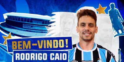 Grêmio anuncia contratação do zagueiro Rodrigo Caio, de 30 anos 