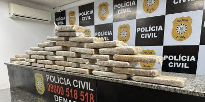 Polícia Civil apreende quase 30 kg de maconha em São Leopoldo