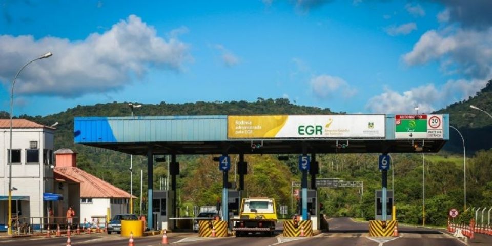 Cobrança de pedágio nas rodovias da EGR retornam nesta segunda no RS 