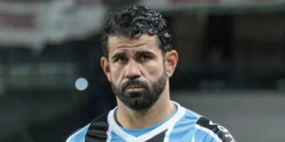 Diego Costa sofre lesão e pode ficar até dois meses sem jogar pelo Grêmio