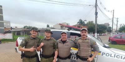 30º BPM presta homenagem a sargento em seu último dia de serviço ativo na instituição em Camaquã