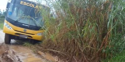 Moradora de Camaquã reclama das condições de estrada do interior  