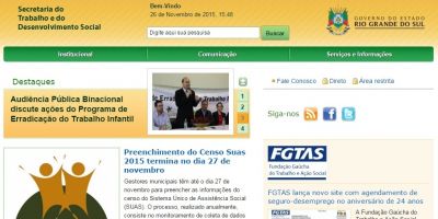 FGTAS lança novo site com agendamento de seguro-desemprego no aniversário de 24 anos