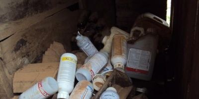 Fiscalização integrada identifica uso irregular de agrotóxicos em Camaquã