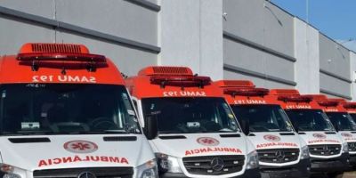 Viamão e outros três municípios gaúchos receberão novas ambulâncias com renovação da frota do Samu