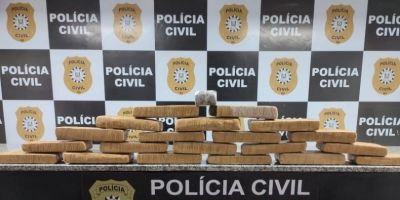 Homem é preso em Porto Alegre com 16,5 kg de maconha