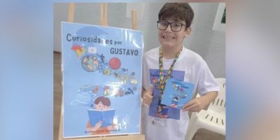 Tapense de 10 anos participará do quadro Pequenos Gênios do Domingão com Huck