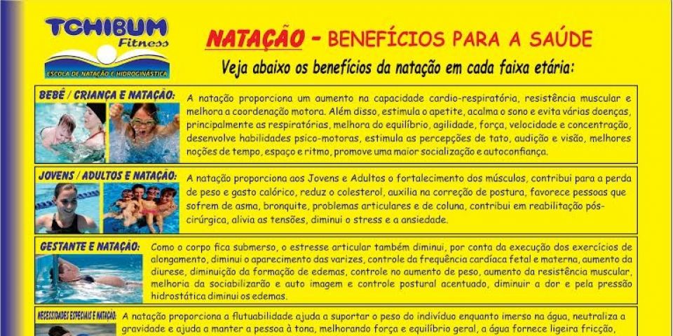 PUBLICIDADE: Tchibum Escola de Natação e Hidroginástica - Fone (51) 3671 2776 - Camaquã/RS
