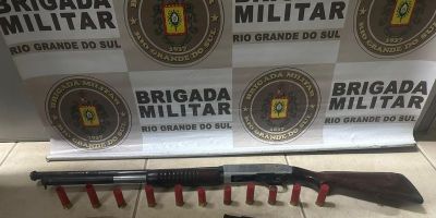 Homem é preso por associação criminosa e porte ilegal de arma de fogo em Cerro Grande do Sul