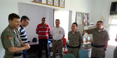 Capitão Guilherme despede-se da 1ª Cia de Camaquã