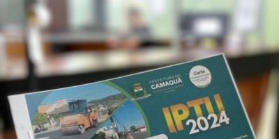 Últimos dias para o pagamento da cota única do IPTU 2024 em Camaquã