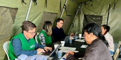 Forças Armadas e Defensoria Pública realizam Caravana de Direitos da Reconstrução do RS em Camaquã