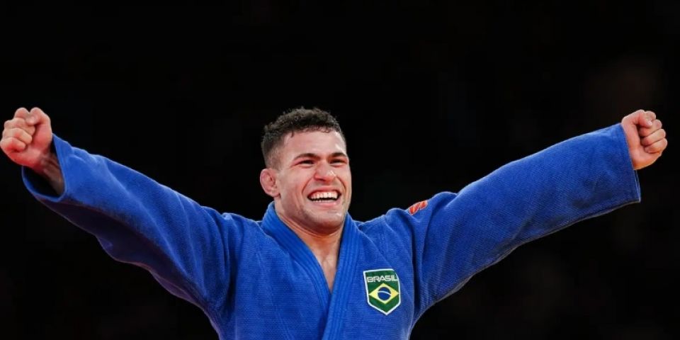 Willian Lima conquista prata no judô, a 1ª medalha do Brasil em Paris