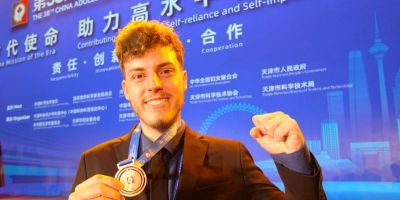 Gaúcho é medalha de bronze na China