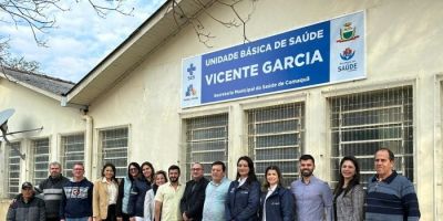 Prefeitura de Camaquã inaugura nova Unidade Básica de Saúde no interior  