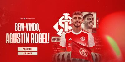 Inter anuncia contratação do zagueiro Agustín Rogel, de 26 anos