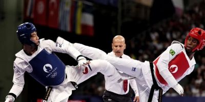 Taekwondo: Henrique Marques e Caroline Santos ficam fora do pódio em Paris