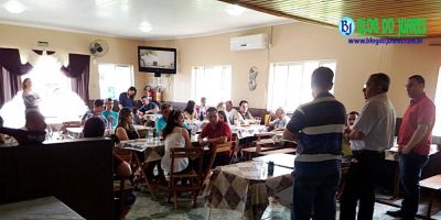 Realizado em Chuvisca almoço de confraternização da BM entre policiais militares