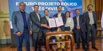 Protocolo de intenção para viabilizar desenvolvimento de novo projeto eólico é assinado no RS