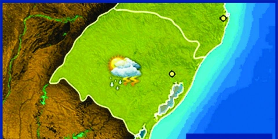 Chuva volta ao RS na quarta e no sábado