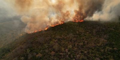 RS envia reforço para ajudar a combater incêndios florestais no Mato Grosso do Sul