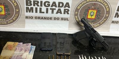 Jovem é preso por tráfico de drogas em Dom Feliciano