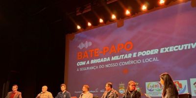 MPRS participa de reunião sobre a segurança no comércio em Camaquã