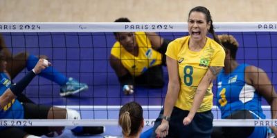 Brasil vence Ruanda na estreia do vôlei sentado feminino em Paris 2024