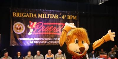 Brigada Militar realiza formatura do Proerd em Pelotas