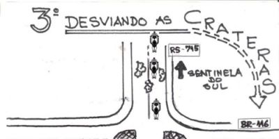 Motociclistas farão passeio/protesto nas ERS-717 e 715, Tapes e Sentinela do Sul