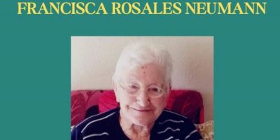 OBITUÁRIO: Nota de Falecimento de Francisca Rosales Neumann, de 93 anos