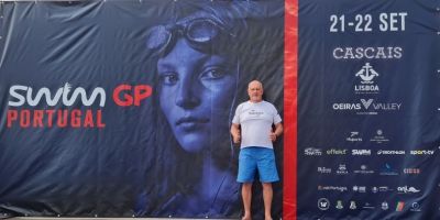 Gaúcho é destaque na maratona aquática Estoril/Cascais em Portugal