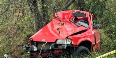 Carro bate em árvore e duas pessoas morrem na BR-290