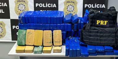 Homem é preso com mais de 200 kg de drogas na BR-392