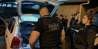 Polícia Civil prende 13 pessoas por furto, tráfico, estelionato e extorsões no RS   