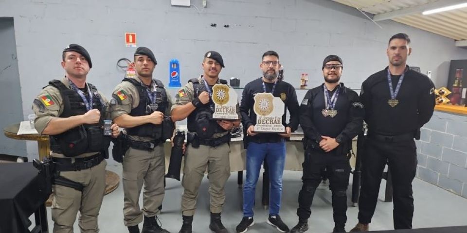 Brigada Militar participa de torneio realizado pela Decrab em Camaquã